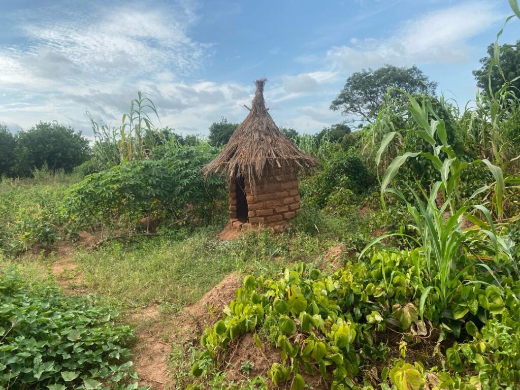 The toilet at the Mbadam Primary Health Care Centre in Benue State. Photo Credit/Ogar Monday